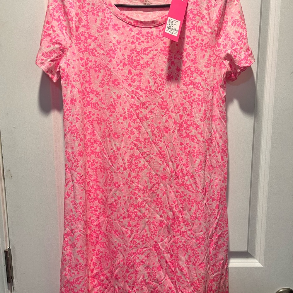 Lilly Pulitzer Pink Patterned Dress